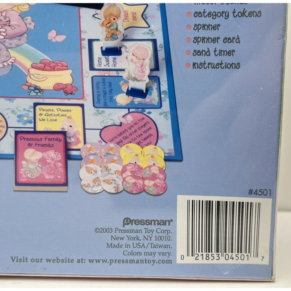 Precious Moments Dreams Really Do Come True Game 2003 Pressman SEALED NIB